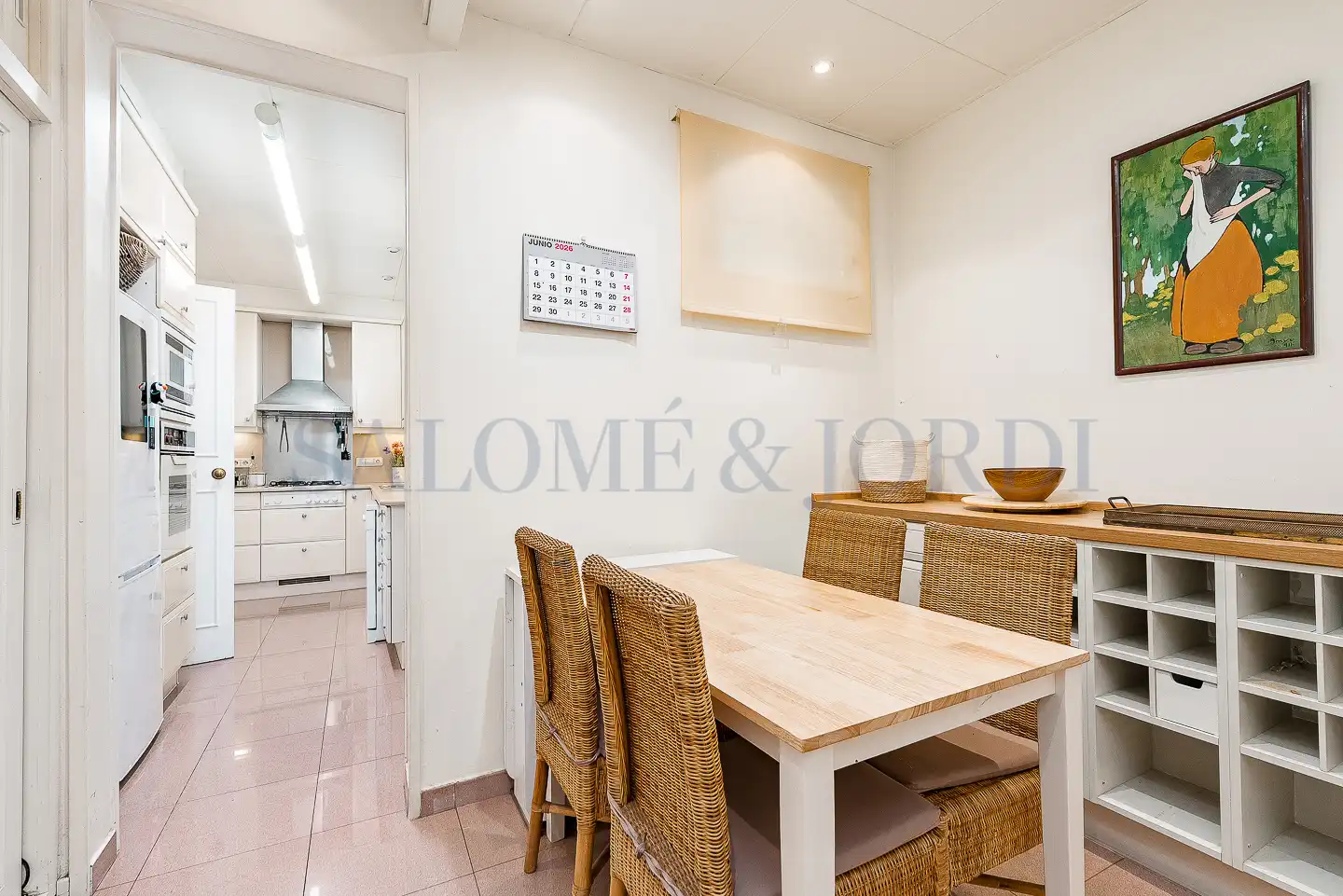 Cocina de Piso en venta en Barcelona con Aire acondicionado, Calefacción y Jardín privado