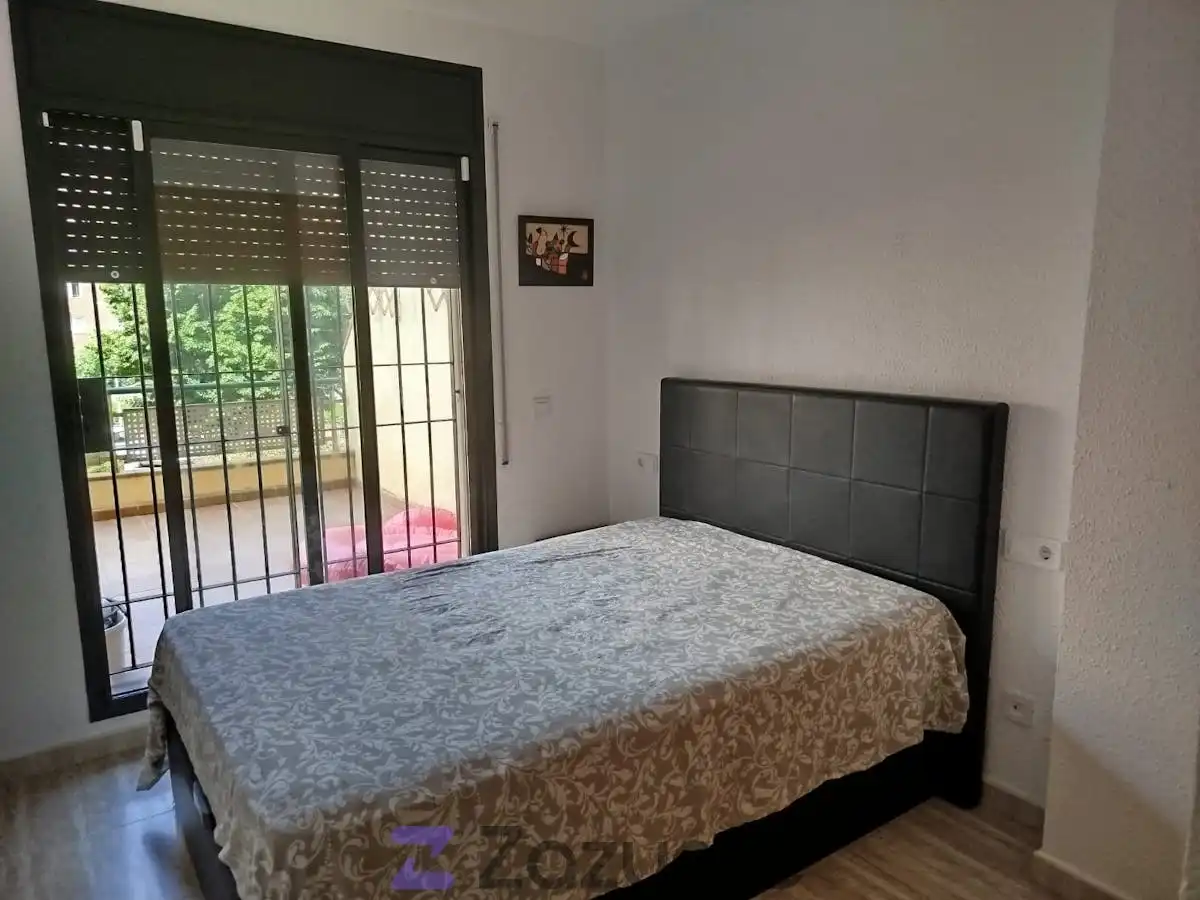 Schlafzimmer von Wohnungen zur Miete in Lloret de Mar mit Klimaanlage, Terrasse und Schwimmbad