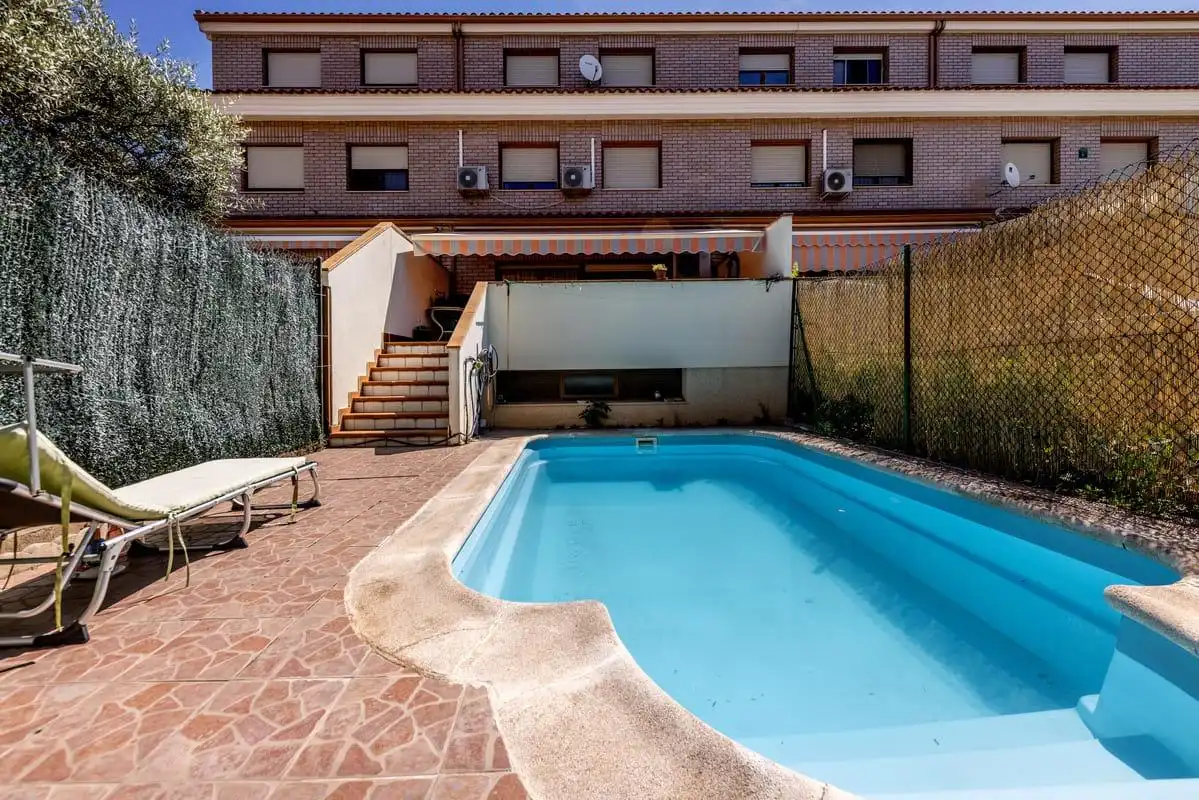 Swimming pool of Detached homes for sale in Calatayud  with Air Conditioner, Heating and Terrace
