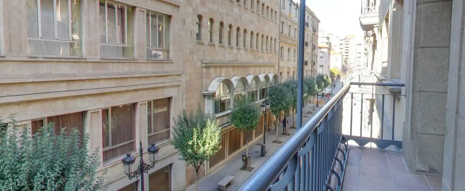 Terrace of Flat for rent in Salamanca  with Heating and Furnished