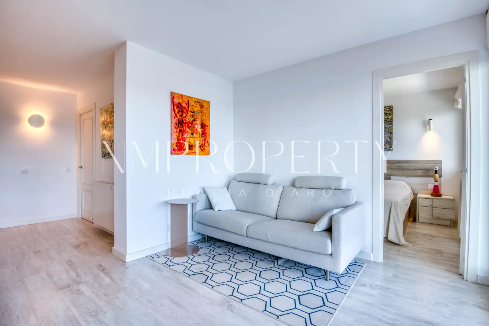 Bedroom of Flat for sale in Castell d'Aro, Platja d'Aro i s'Agaró  with Heating, Terrace and Furnished