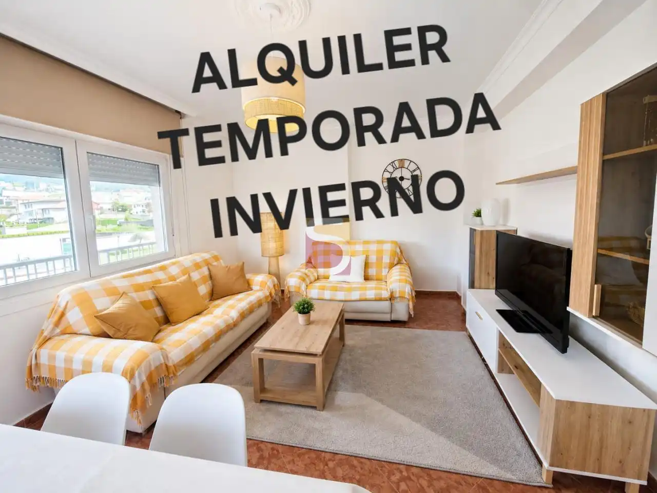 Sala de estar de Piso de alquiler en Nigrán con Calefacción, Terraza y Amueblado