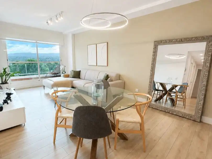 Esszimmer von Wohnung zum Verkauf in Las Rozas de Madrid mit Klimaanlage, Terrasse und Schwimmbad