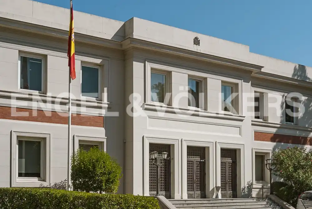 Exterior view of Apartments for rent in Madrid  with Air Conditioner, Heating and Terrace