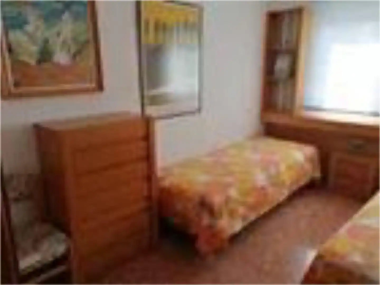 Schlafzimmer von Wohnung zur Miete in  Valencia Capital mit Klimaanlage, Schwimmbad und Balkon