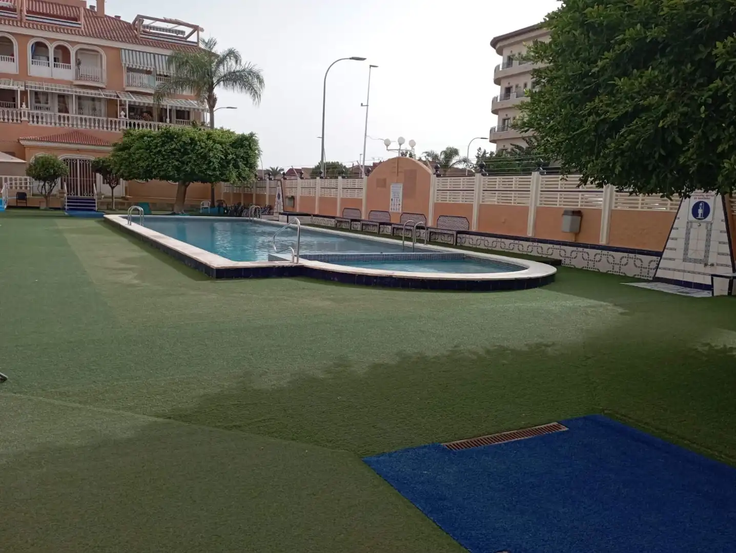 Swimming pool of Apartments for rent in Los Alcázares  with Air Conditioner, Heating and Terrace