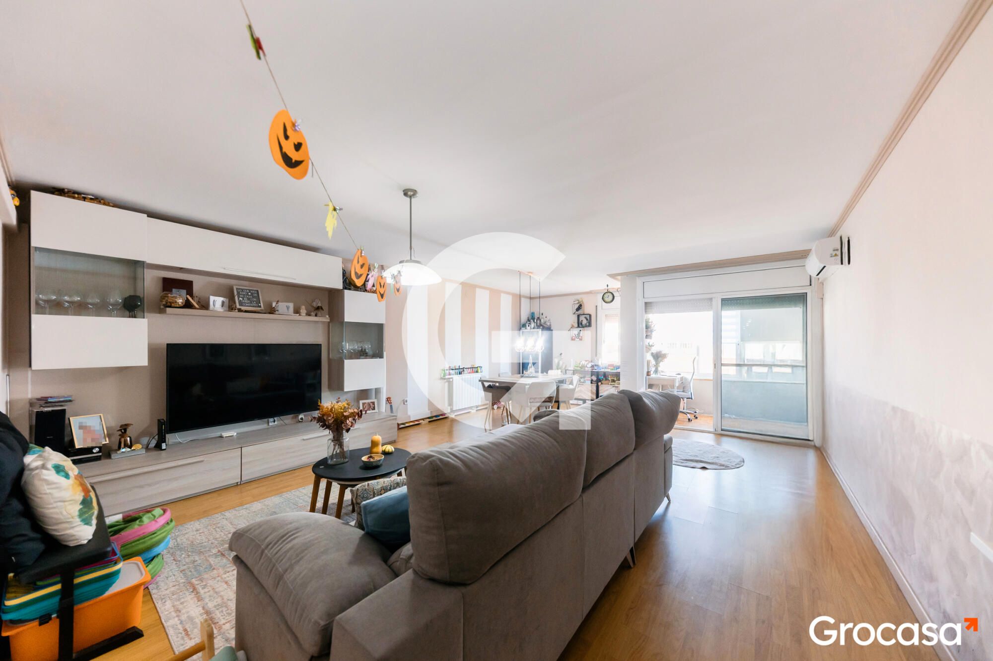 Sala d'estar de Pis en venda en El Prat de Llobregat amb Aire condicionat, Calefacció i Forn