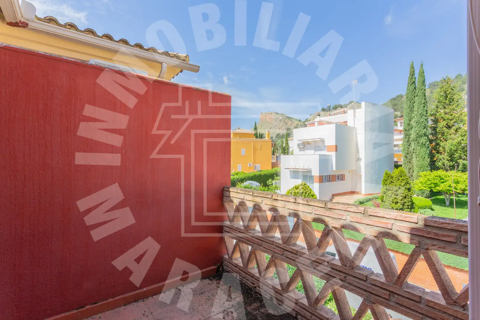 Jardín de Casa adosada en venta en Albolote con Terraza, Trastero y Piscina