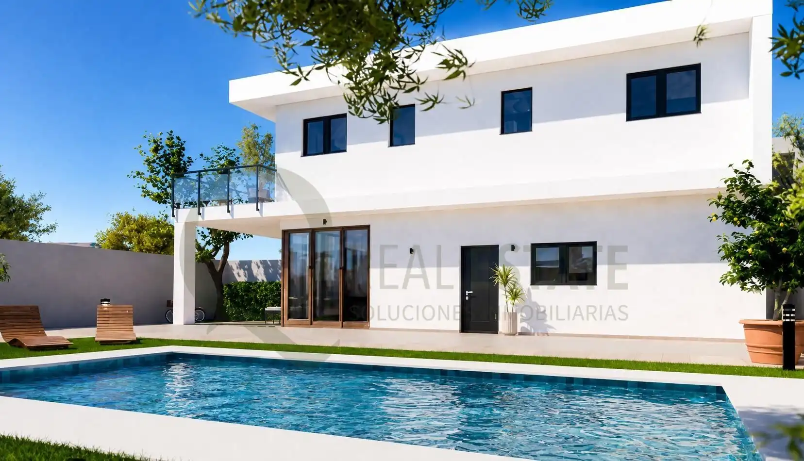 Vista exterior de Casa o chalet en venta en Alicante / Alacant con Calefacción, Jardín privado y Terraza