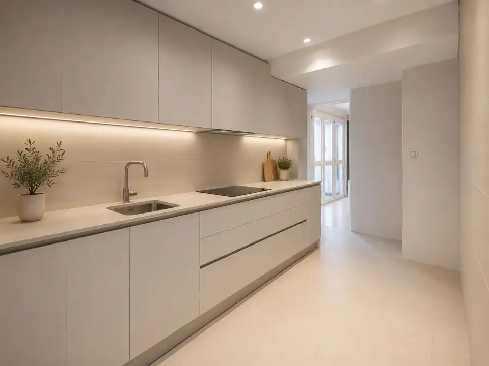 Cocina de Piso en venta en Vitoria - Gasteiz con Calefacción, Parquet y Terraza