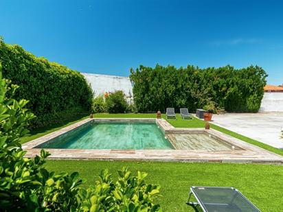 Piscina de Casa o xalet en venda en Aljaraque amb Calefacció, Jardí privat i Terrassa