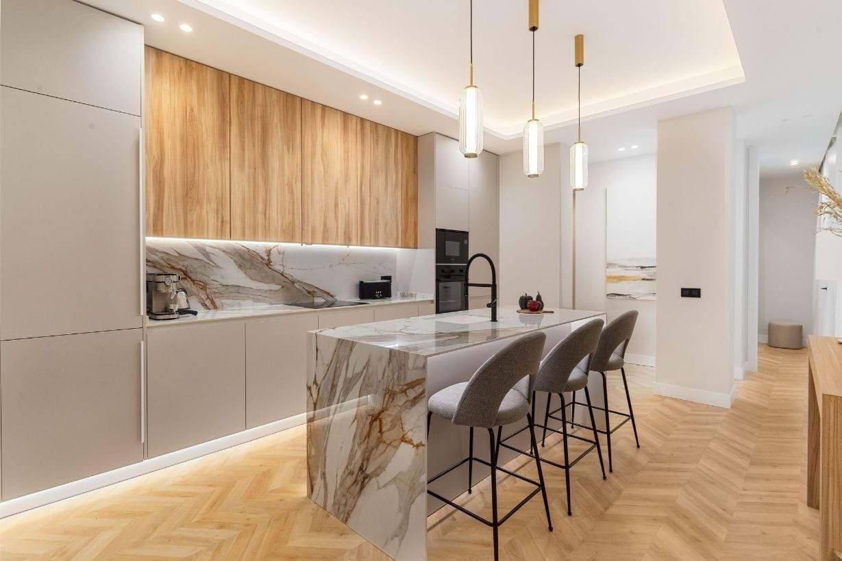 Cocina de Piso en venta en  Madrid Capital con Amueblado