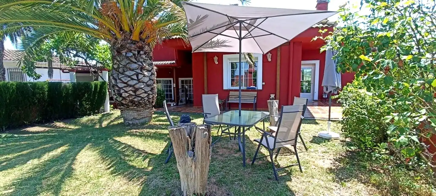 Terraza de Casa o chalet en venta en Villamediana de Iregua con Aire acondicionado, Calefacción y Jardín privado