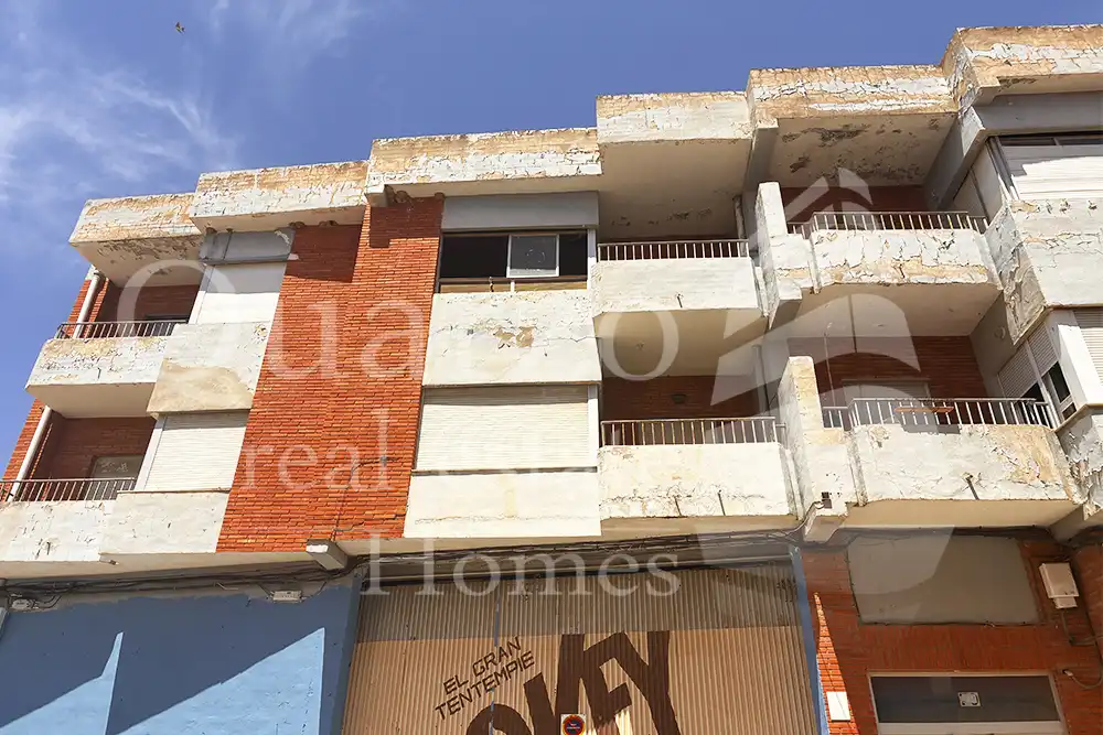 Vista exterior de Piso en venta en Tobarra