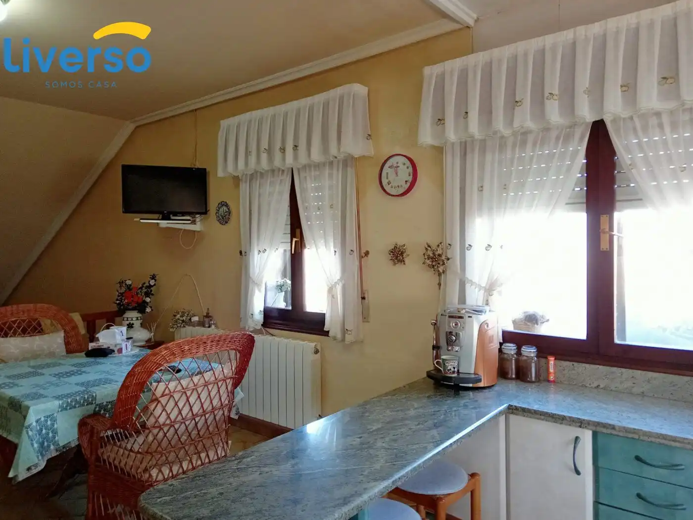 Cocina de Casa o chalet en venta en Mambrilla de Castrejón con Calefacción, Jardín privado y Trastero