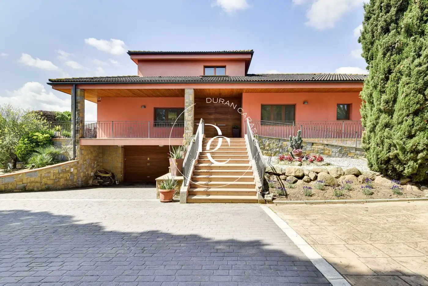 Exterior view of Houses for sale in Cardedeu  with Heating, Private garden and Furnished