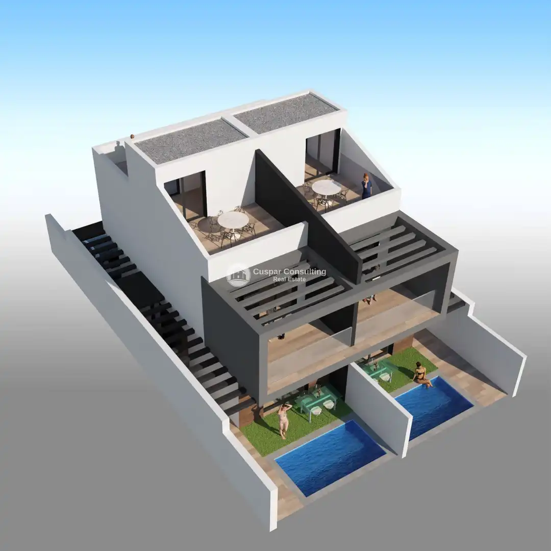 Maison mitoyenne avec piscine à vendre à Santiago de la Ribera, imagen 3