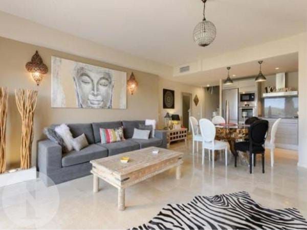 Living room of Flat for sale in Santa Eulària des Riu  with Air Conditioner, Heating and Terrace