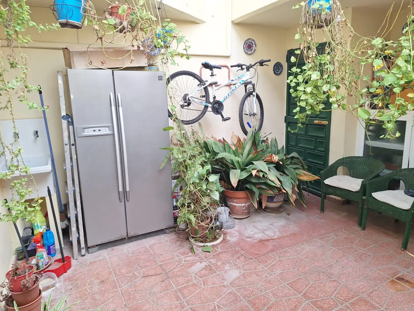 Cocina de Casa o chalet en venta en Alicante / Alacant con Aire acondicionado, Jardín privado y Terraza
