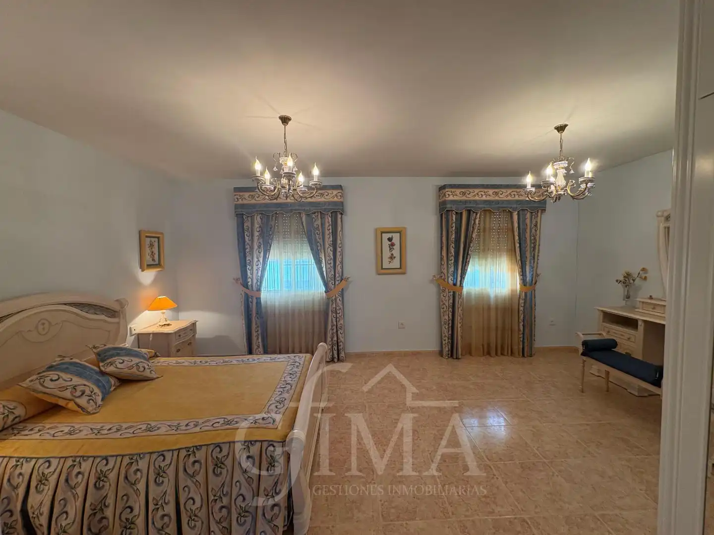 Bedroom of Detached homes for sale in Ciudad Real  with Air Conditioner, Heating and Terrace