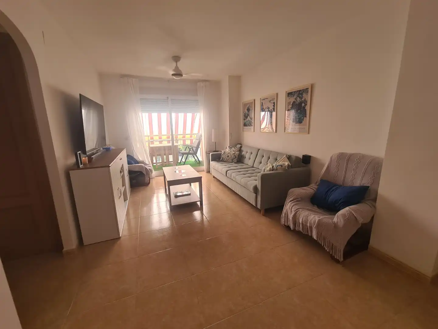 Sala d'estar de Apartament en venda en Vinaròs amb Aire condicionat, Calefacció i Terrassa