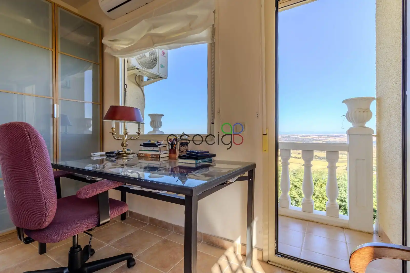 Terraza de Casa o chalet en venta en Guadalajara con Aire acondicionado, Calefacción y Jardín privado