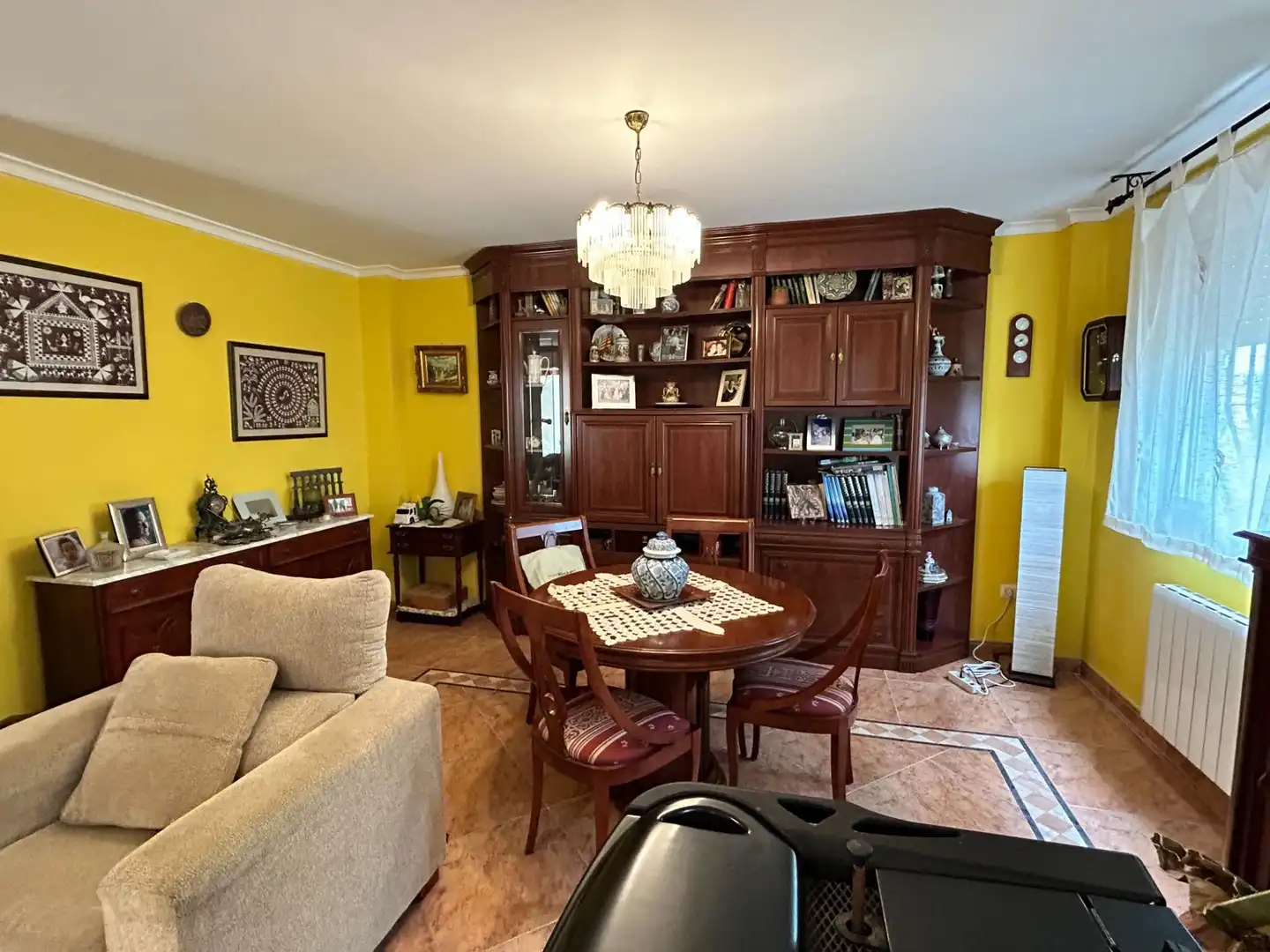 Sala de estar de Casa o chalet en venta en Daimús con Aire acondicionado, Terraza y Trastero