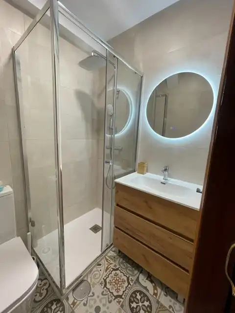 Bathroom of Flat for rent in Alicante / Alacant  with Air Conditioner, Heating and Terrace