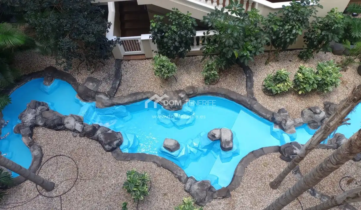 Schwimmbecken von Wohnung zum Verkauf in Santiago del Teide mit Terrasse, Abstellraum und Schwimmbad