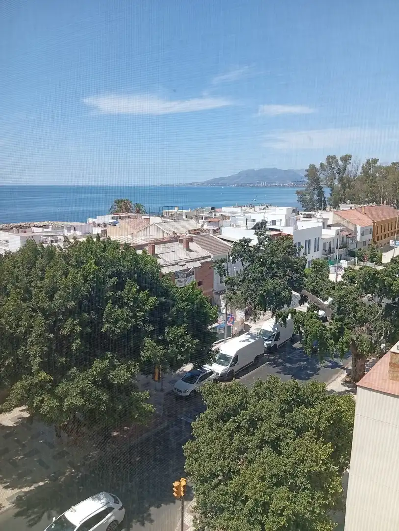 Exterior view of Flat for rent in Málaga  with Air Conditioner, Terrace and Furnished