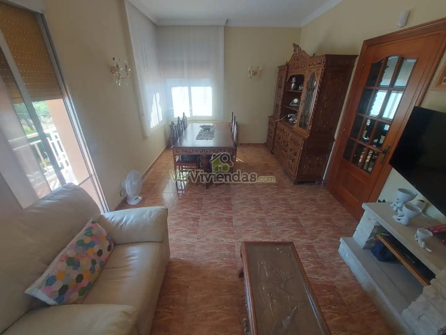 Sala d'estar de Casa o xalet en venda en Piera amb Calefacció, Jardí privat i Terrassa