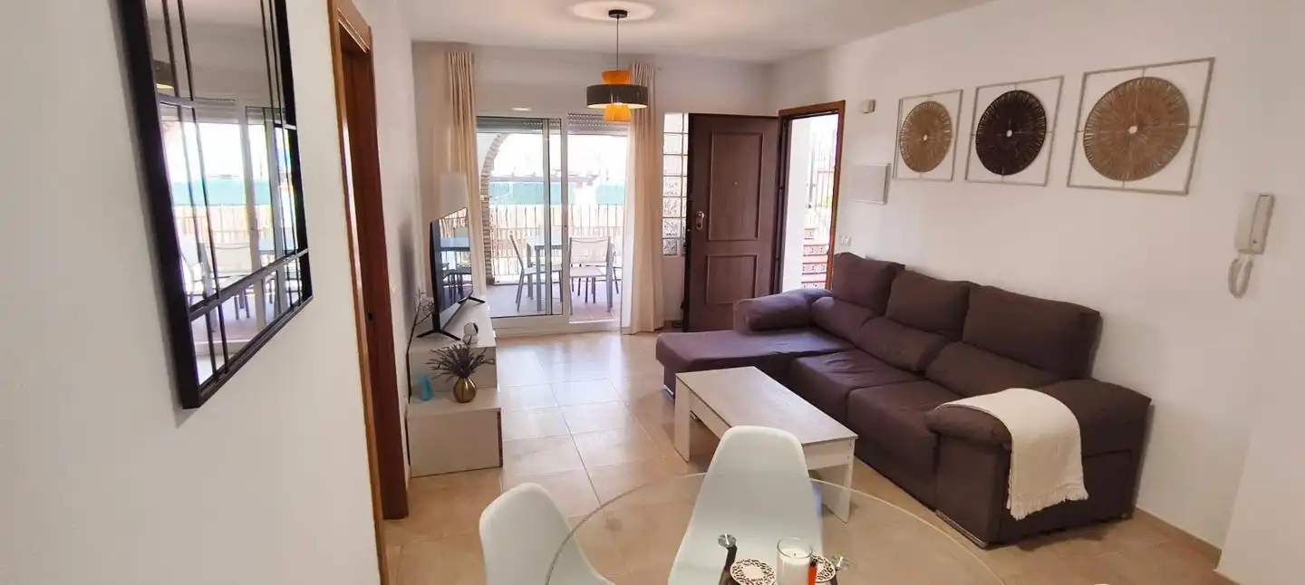 Wohnzimmer von Wohnungen zur Miete in Las Salinas