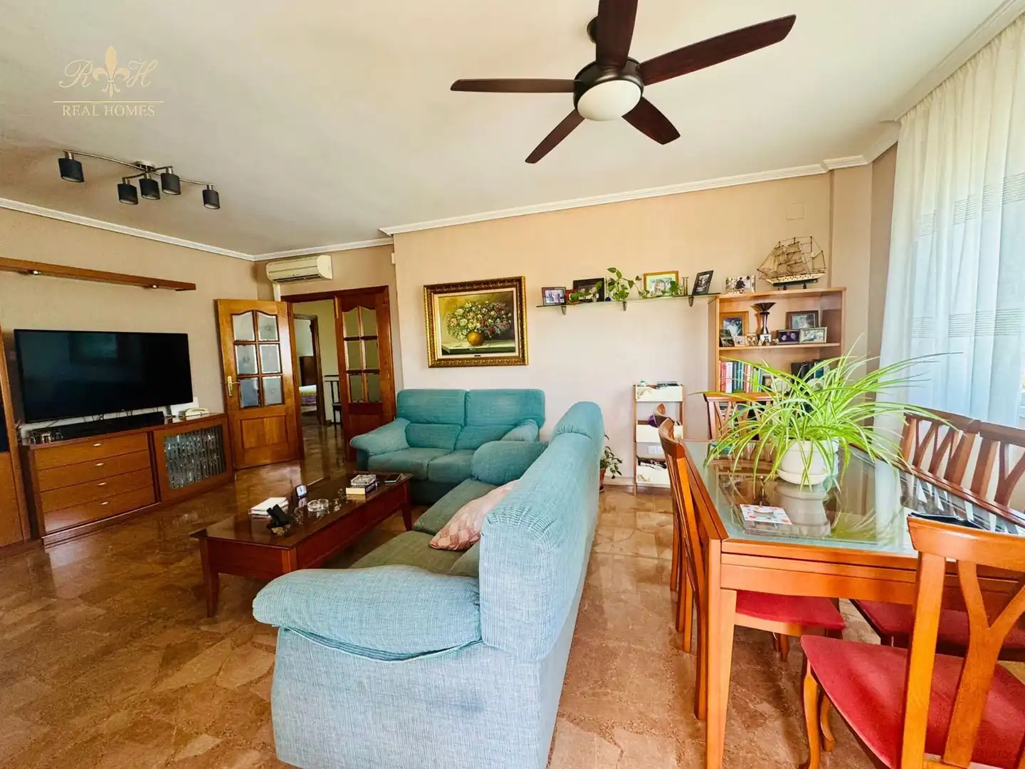 Living room of Houses for sale in L'Alfàs del Pi  with Air Conditioner, Heating and Terrace