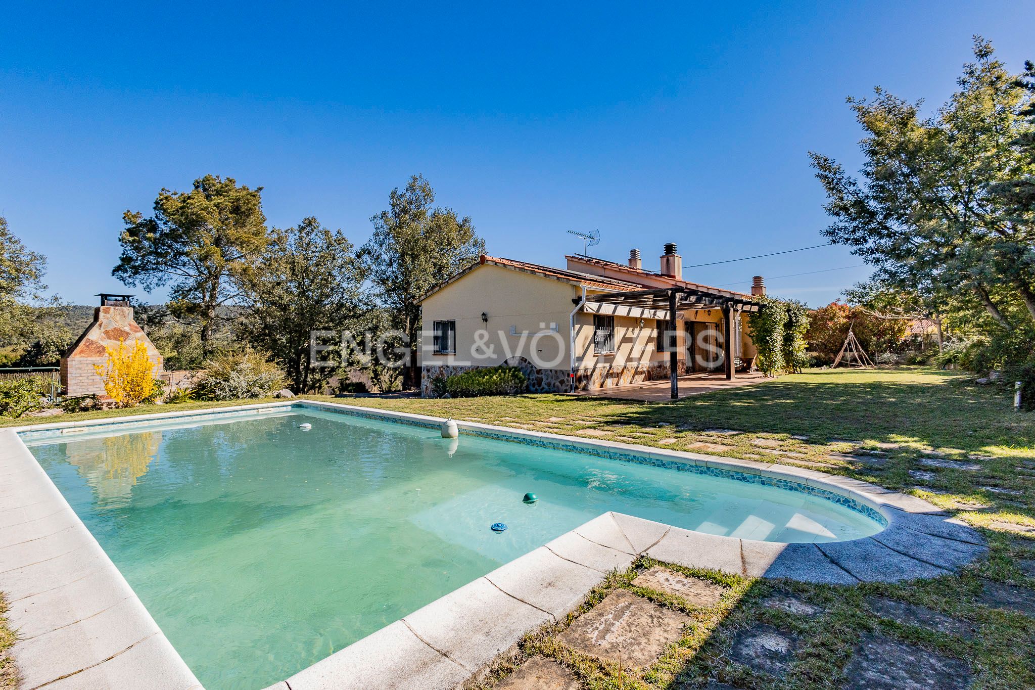 Swimming pool of House or chalet for sale in Querol  with Air Conditioner, Heating and Private garden