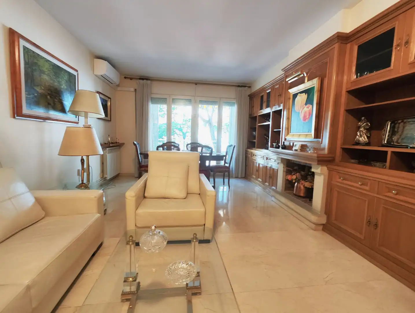 Sala de estar de Piso en venta en Terrassa con Aire acondicionado, Calefacción y Balcón