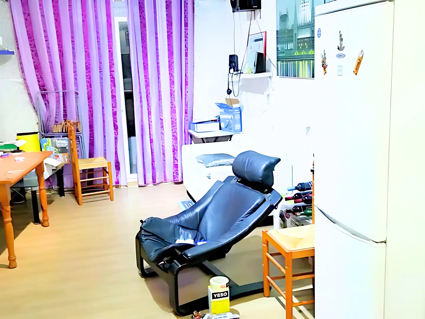 Sala d'estar de Pis en venda en Sueca amb Terrassa i Moblat