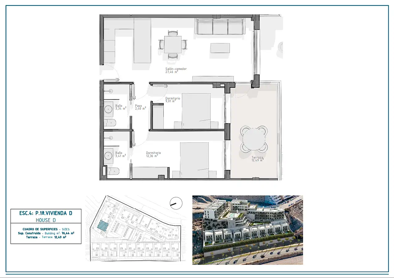 Apartament amb terrassa en venda a El Hornillo, imagen 22