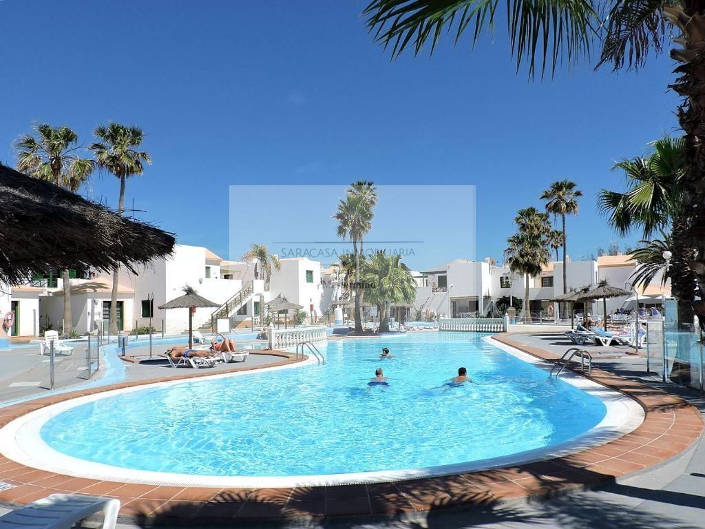 Exterior view of Planta baja for sale in Antigua  with Terrace, Furnished and Community pool
