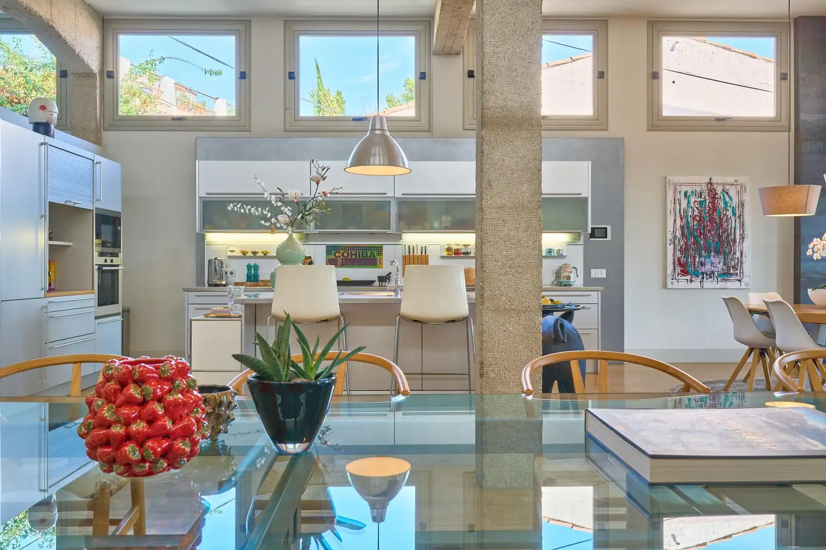 Kitchen of Houses for sale in  Palma de Mallorca  with Air Conditioner, Heating and Parquet flooring