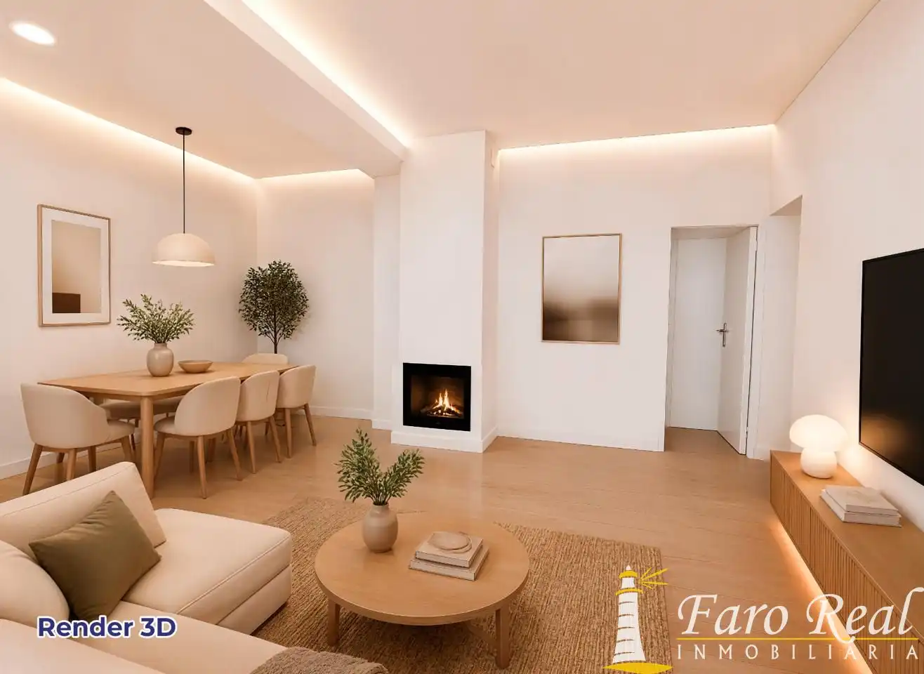 Sala de estar de Casa o chalet en venta en Chipiona con Aire acondicionado, Calefacción y Jardín privado