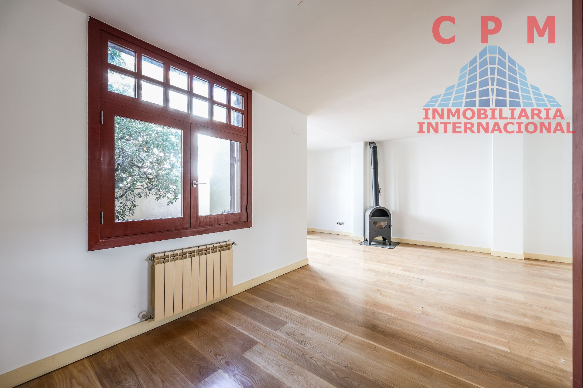 Sala d'estar de Casa adosada de lloguer en  Madrid Capital amb Aire condicionat, Calefacció i Parquet