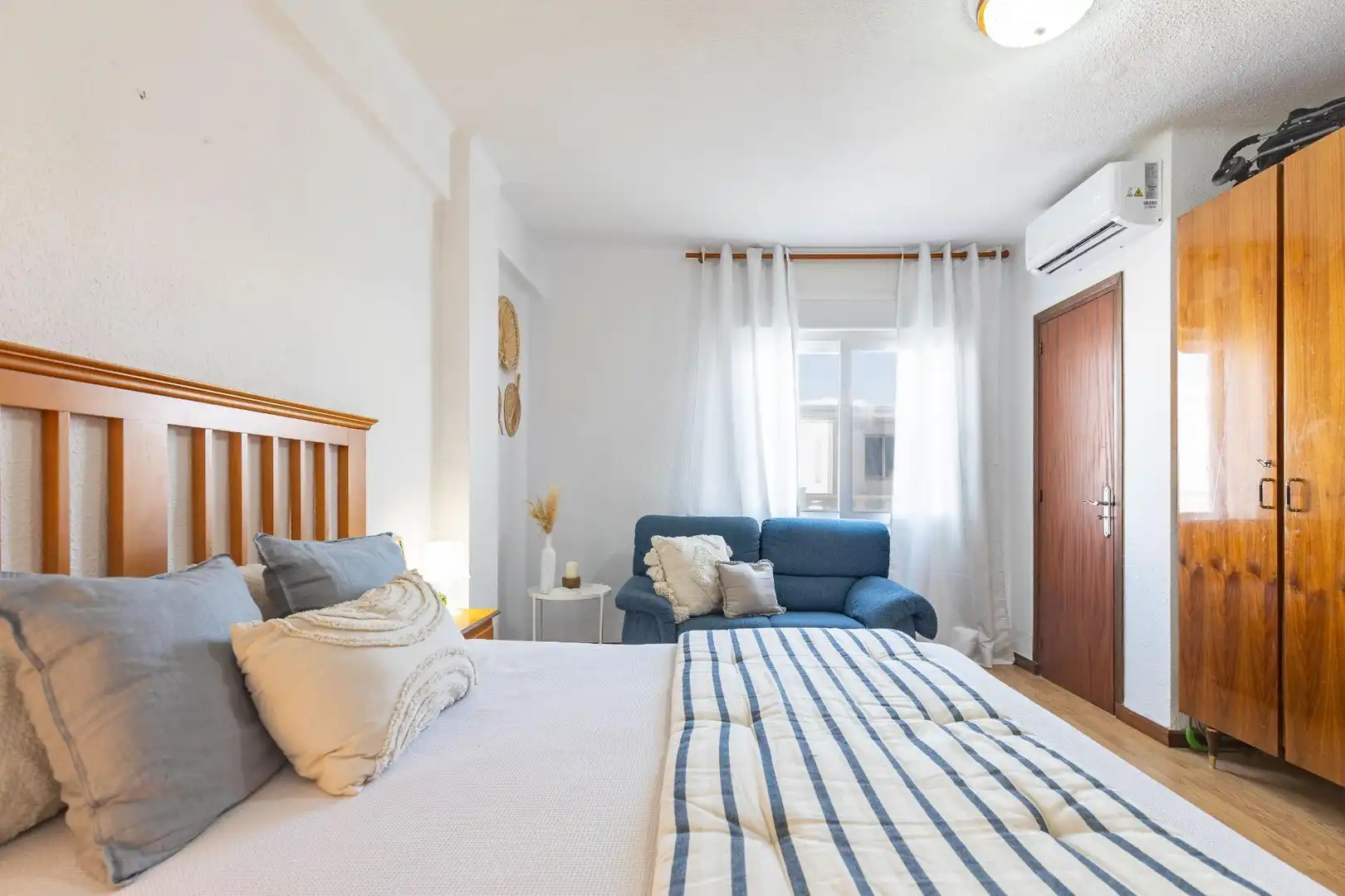 Habitación de Apartamento en venta en Xeraco con Aire acondicionado, Terraza y Amueblado