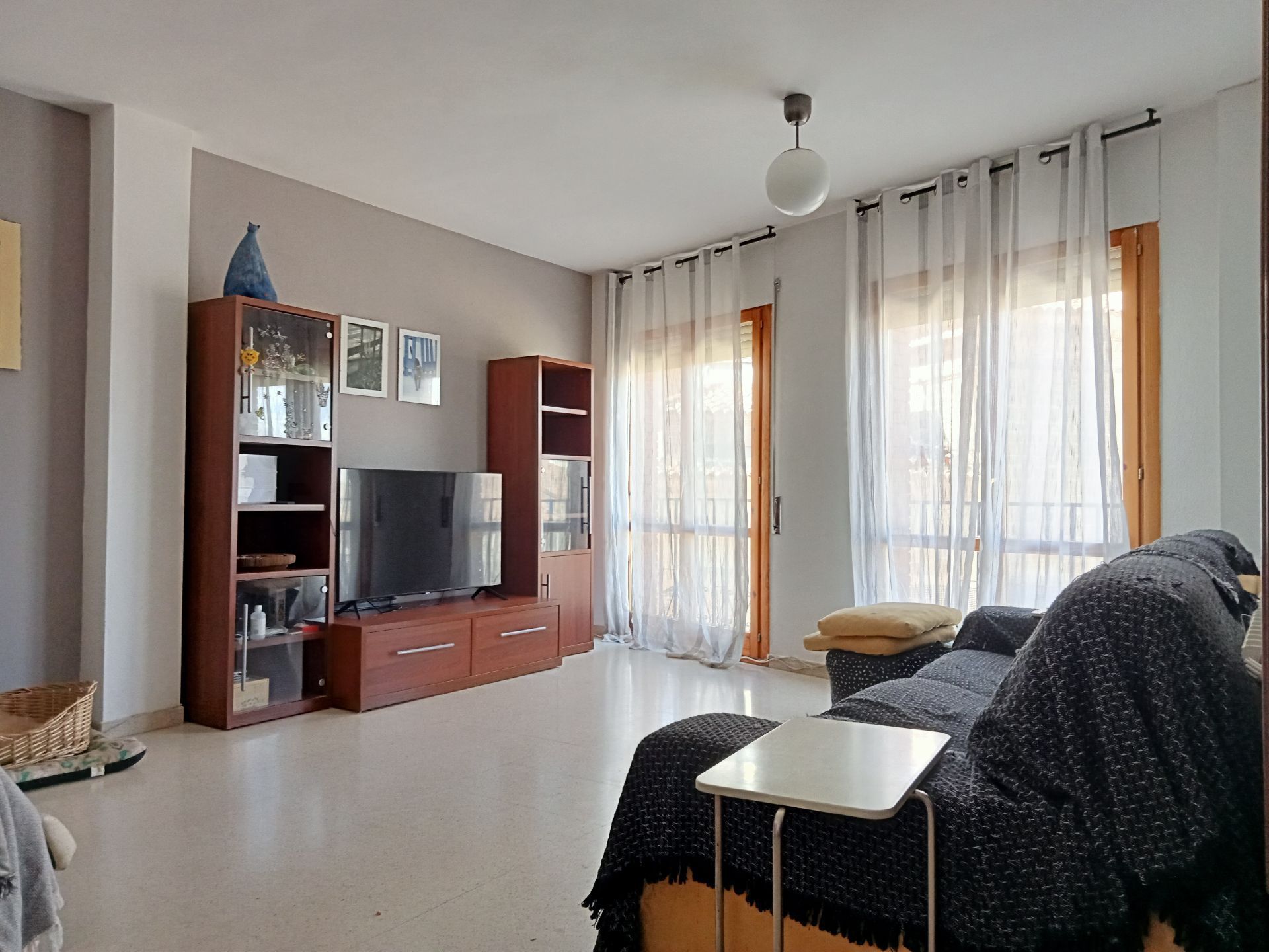 Sala d'estar de Casa o xalet en venda en Monzón amb Calefacció, Jardí privat i Terrassa