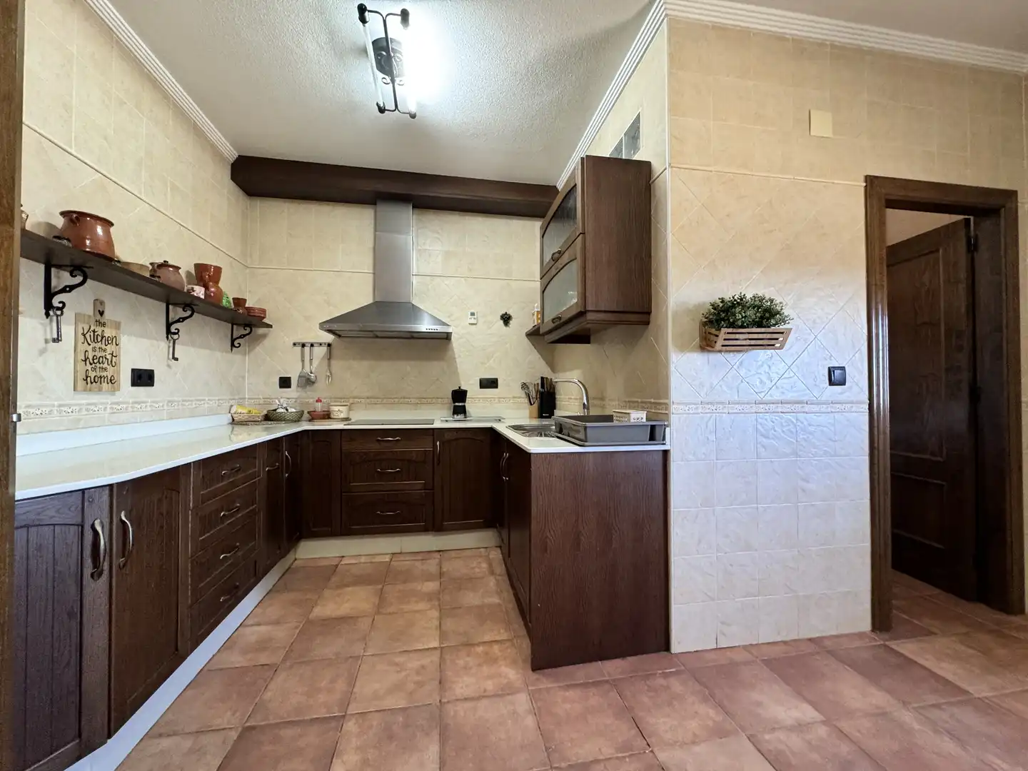 Cocina de Casa o chalet en venta en Bullas con Aire acondicionado, Calefacción y Jardín privado