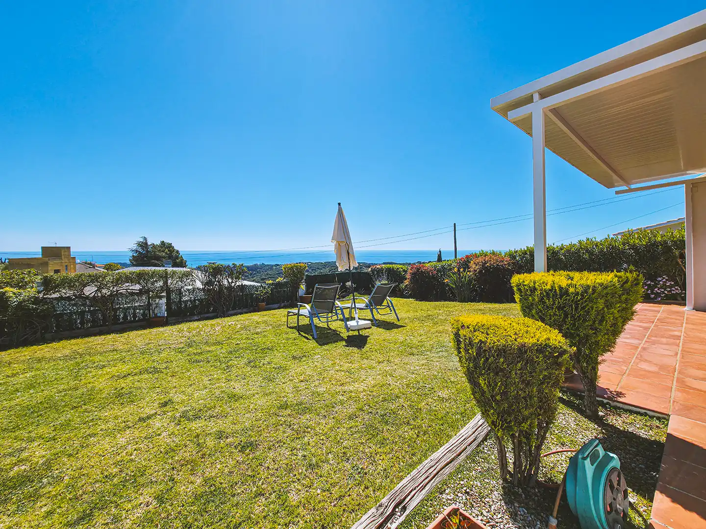 Garten von Haus oder Chalet zum Verkauf in Sant Cebrià de Vallalta mit Heizung, Privatgarten und Terrasse