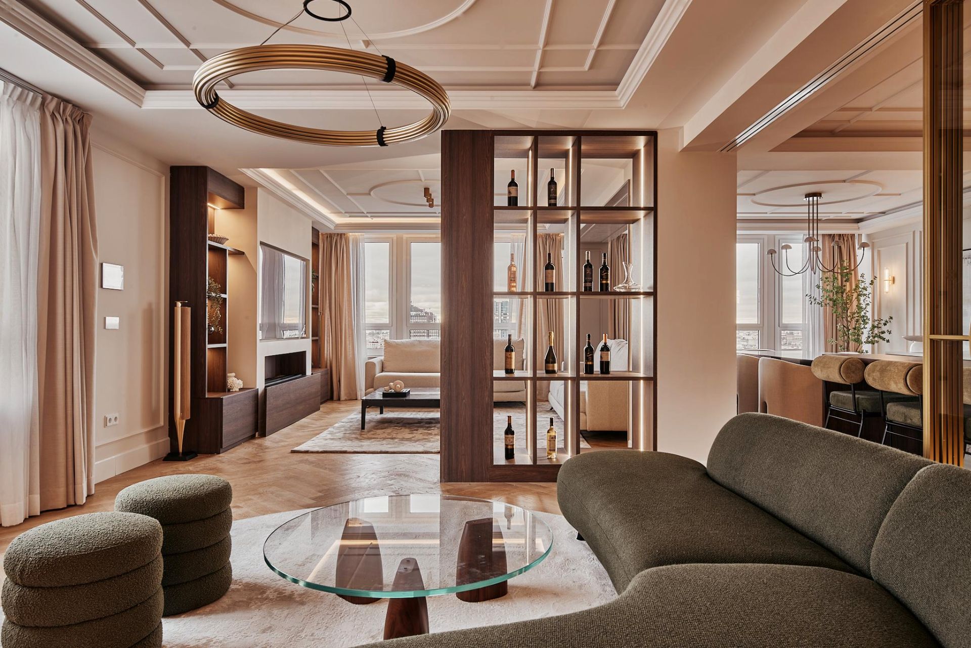 Living room of Flat for sale in  Madrid Capital  with Air Conditioner, Heating and Storage room