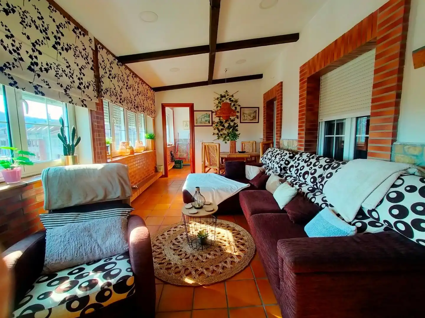 Wohnzimmer von Dachboden zum Verkauf in Pravia mit Heizung, Terrasse und Möbliert