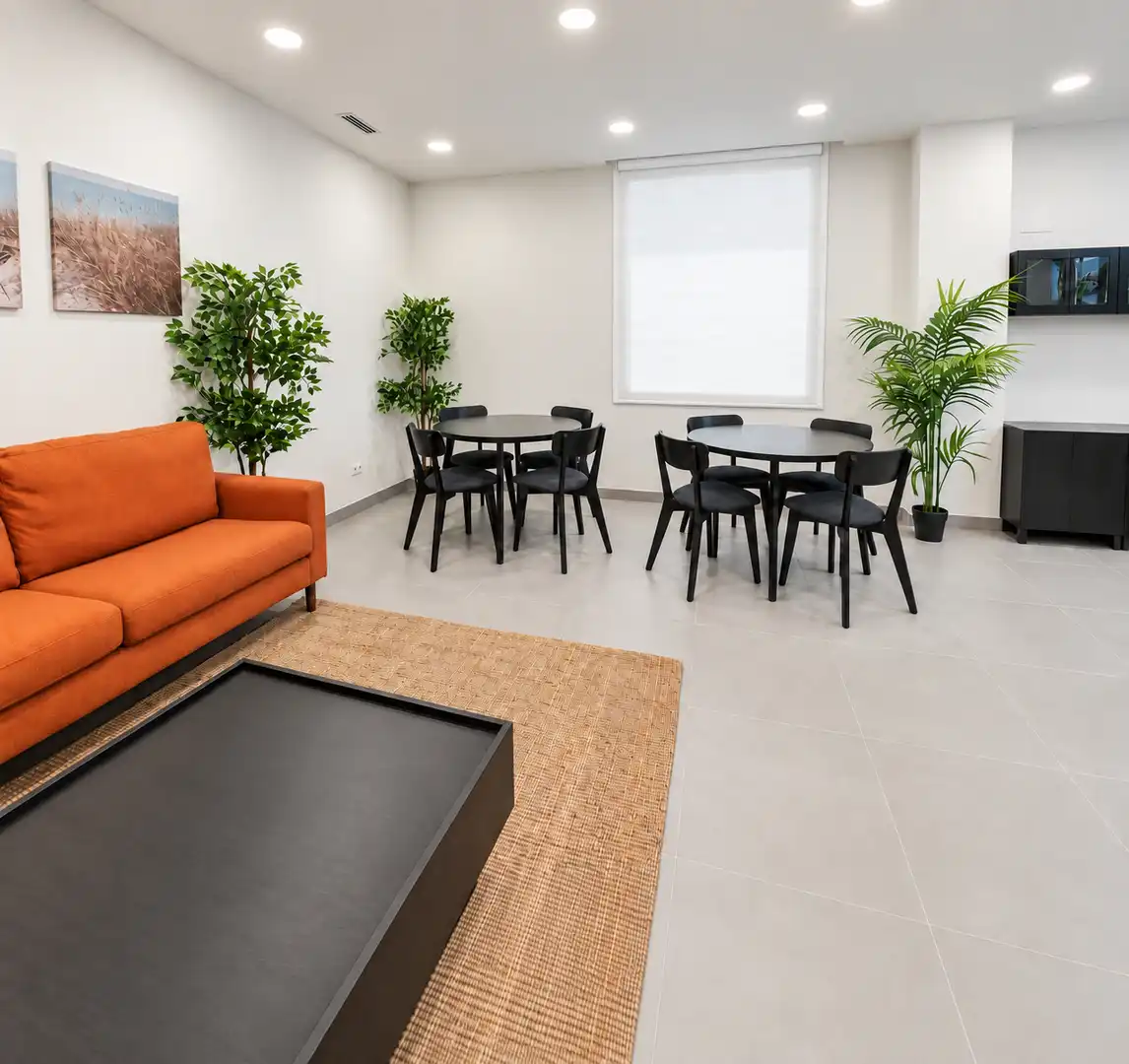 Neubau-Wohnung mit Pool zur Miete in Meco pueblo, imagen 16