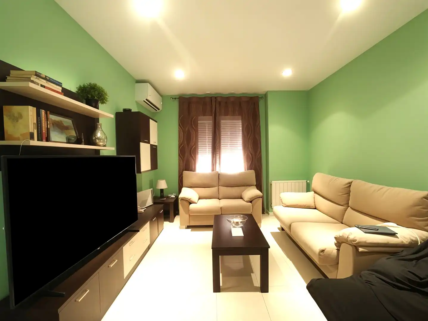 Sala de estar de Apartamento en venta en Don Benito con Aire acondicionado, Calefacción y Trastero