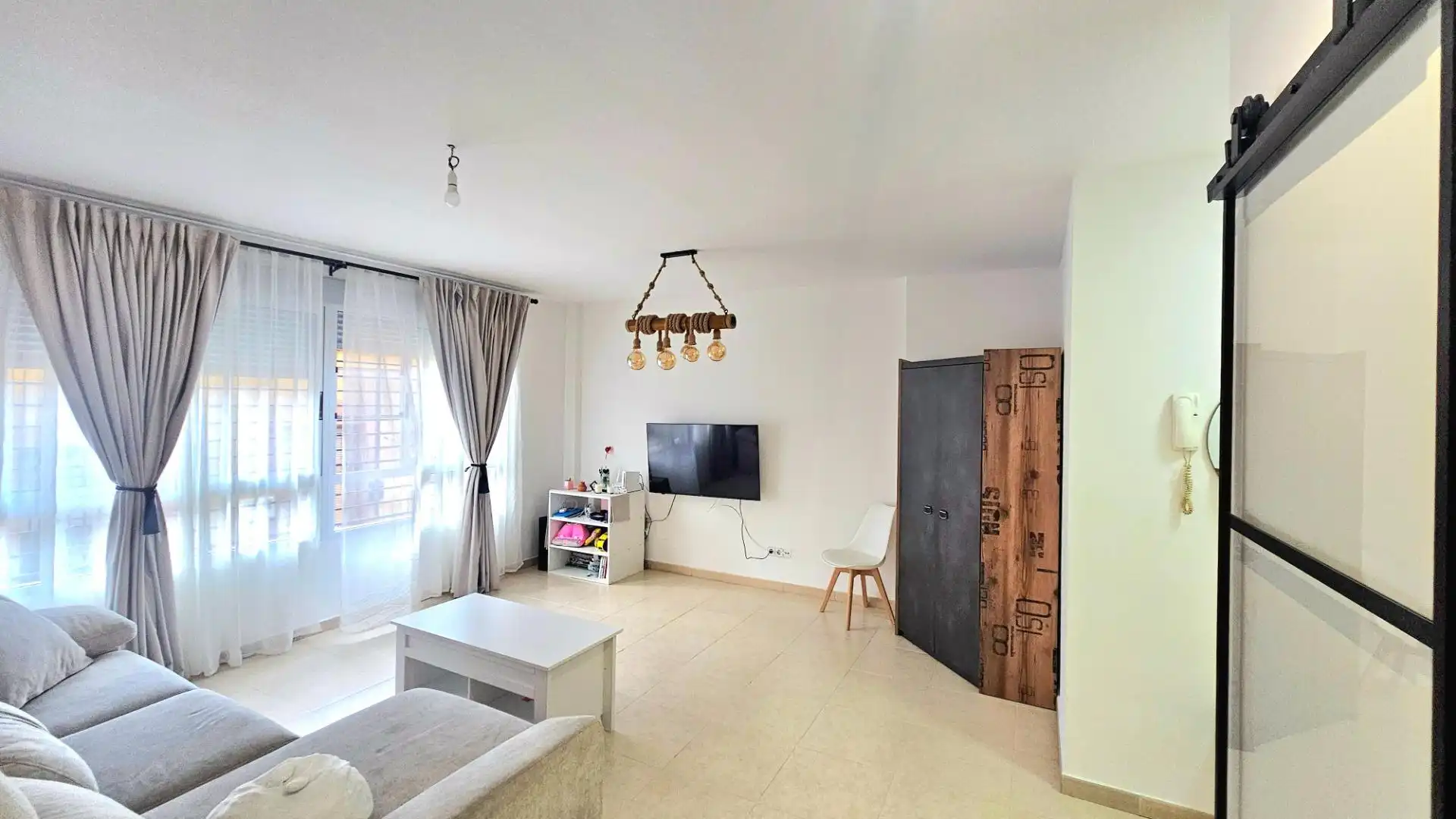 Wohnzimmer von Wohnung zum Verkauf in La Unión mit Klimaanlage und Abstellraum